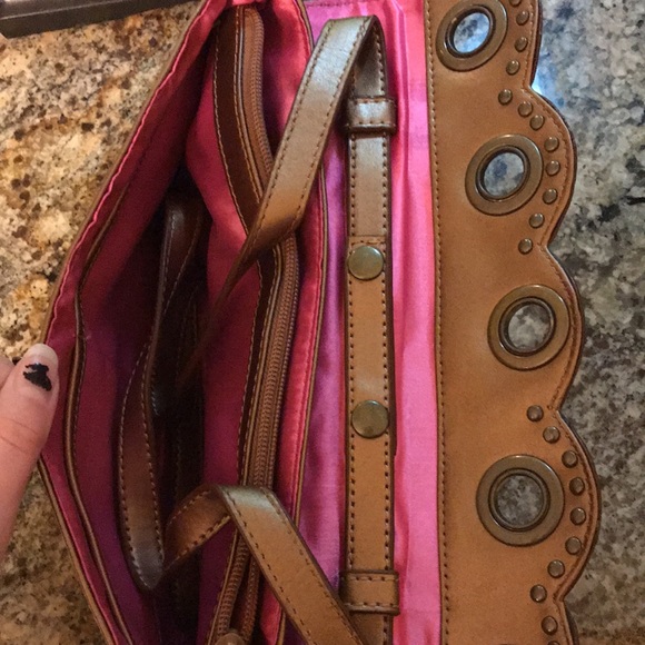 Brown Bag with Pink Inside - Picture 4 of 4